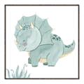 Picture of Cute Dinosaur II _GroupedProduct_Square_Mini_ _GroupedProduct_Square_Canvas_Framed_