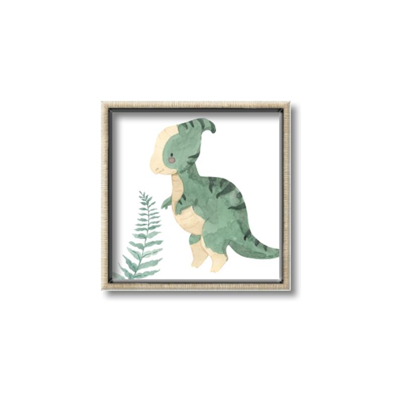 Picture of Cute Dinosaur III _GroupedProduct_Square_Mini_ _GroupedProduct_Square_Canvas_Framed_