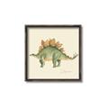 Picture of Stegosaurus _GroupedProduct_Square_Mini_ _GroupedProduct_Square_Canvas_Framed_