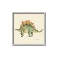 Picture of Stegosaurus _GroupedProduct_Square_Mini_ _GroupedProduct_Square_Canvas_Framed_