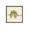 Picture of Stegosaurus _GroupedProduct_Square_Mini_ _GroupedProduct_Square_Canvas_Framed_