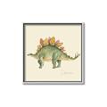 Picture of Stegosaurus _GroupedProduct_Square_Mini_ _GroupedProduct_Square_Canvas_Framed_