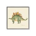 Picture of Stegosaurus _GroupedProduct_Square_Mini_ _GroupedProduct_Square_Canvas_Framed_