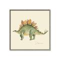 Picture of Stegosaurus _GroupedProduct_Square_Mini_ _GroupedProduct_Square_Canvas_Framed_