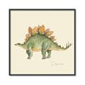 Picture of Stegosaurus _GroupedProduct_Square_Mini_ _GroupedProduct_Square_Canvas_Framed_