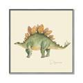Picture of Stegosaurus _GroupedProduct_Square_Mini_ _GroupedProduct_Square_Canvas_Framed_