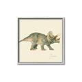 Picture of Triceratops _GroupedProduct_Square_Mini_ _GroupedProduct_Square_Canvas_Framed_