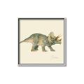 Picture of Triceratops _GroupedProduct_Square_Mini_ _GroupedProduct_Square_Canvas_Framed_