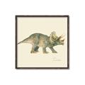 Picture of Triceratops _GroupedProduct_Square_Mini_ _GroupedProduct_Square_Canvas_Framed_
