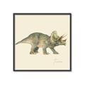 Picture of Triceratops _GroupedProduct_Square_Mini_ _GroupedProduct_Square_Canvas_Framed_