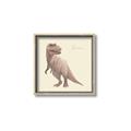 Picture of Tyrannosaurus Rex _GroupedProduct_Square_Mini_ _GroupedProduct_Square_Canvas_Framed_