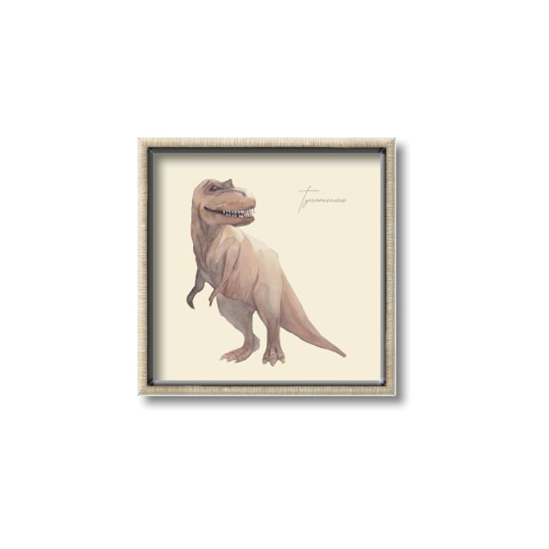 Picture of Tyrannosaurus Rex _GroupedProduct_Square_Mini_ _GroupedProduct_Square_Canvas_Framed_