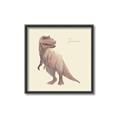 Picture of Tyrannosaurus Rex _GroupedProduct_Square_Mini_ _GroupedProduct_Square_Canvas_Framed_