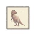 Picture of Tyrannosaurus Rex _GroupedProduct_Square_Mini_ _GroupedProduct_Square_Canvas_Framed_