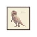 Picture of Tyrannosaurus Rex _GroupedProduct_Square_Mini_ _GroupedProduct_Square_Canvas_Framed_