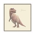 Picture of Tyrannosaurus Rex _GroupedProduct_Square_Mini_ _GroupedProduct_Square_Canvas_Framed_