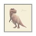 Picture of Tyrannosaurus Rex _GroupedProduct_Square_Mini_ _GroupedProduct_Square_Canvas_Framed_