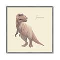 Picture of Tyrannosaurus Rex _GroupedProduct_Square_Mini_ _GroupedProduct_Square_Canvas_Framed_