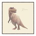 Picture of Tyrannosaurus Rex _GroupedProduct_Square_Mini_ _GroupedProduct_Square_Canvas_Framed_