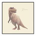 Picture of Tyrannosaurus Rex _GroupedProduct_Square_Mini_ _GroupedProduct_Square_Canvas_Framed_