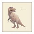 Picture of Tyrannosaurus Rex _GroupedProduct_Square_Mini_ _GroupedProduct_Square_Canvas_Framed_