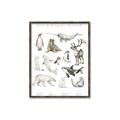 Picture of Cute Wild Animals II _GroupedProduct_Rectangle_Portrait_Mini_ _GroupedProduct_Rectangle_Portrait_Canvas_Framed_