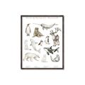 Picture of Cute Wild Animals II _GroupedProduct_Rectangle_Portrait_Mini_ _GroupedProduct_Rectangle_Portrait_Canvas_Framed_