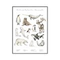 Picture of Cute Wild Animals II _GroupedProduct_Rectangle_Portrait_Mini_ _GroupedProduct_Rectangle_Portrait_Canvas_Framed_