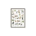 Picture of African wild animals I _GroupedProduct_Rectangle_Portrait_Mini_ _GroupedProduct_Rectangle_Portrait_Canvas_Framed_