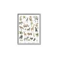 Picture of African wild animals I _GroupedProduct_Rectangle_Portrait_Mini_ _GroupedProduct_Rectangle_Portrait_Canvas_Framed_