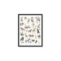 Picture of African wild animals I _GroupedProduct_Rectangle_Portrait_Mini_ _GroupedProduct_Rectangle_Portrait_Canvas_Framed_