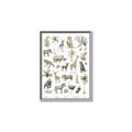 Picture of African wild animals I _GroupedProduct_Rectangle_Portrait_Mini_ _GroupedProduct_Rectangle_Portrait_Canvas_Framed_