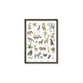 Picture of African wild animals I _GroupedProduct_Rectangle_Portrait_Mini_ _GroupedProduct_Rectangle_Portrait_Canvas_Framed_