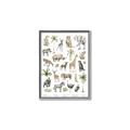 Picture of African wild animals I _GroupedProduct_Rectangle_Portrait_Mini_ _GroupedProduct_Rectangle_Portrait_Canvas_Framed_