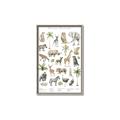 Picture of African wild animals I _GroupedProduct_Rectangle_Portrait_Mini_ _GroupedProduct_Rectangle_Portrait_Canvas_Framed_