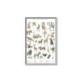 Picture of African wild animals I _GroupedProduct_Rectangle_Portrait_Mini_ _GroupedProduct_Rectangle_Portrait_Canvas_Framed_