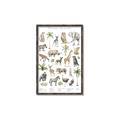 Picture of African wild animals I _GroupedProduct_Rectangle_Portrait_Mini_ _GroupedProduct_Rectangle_Portrait_Canvas_Framed_