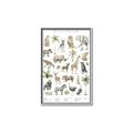 Picture of African wild animals I _GroupedProduct_Rectangle_Portrait_Mini_ _GroupedProduct_Rectangle_Portrait_Canvas_Framed_
