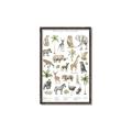 Picture of African wild animals I _GroupedProduct_Rectangle_Portrait_Mini_ _GroupedProduct_Rectangle_Portrait_Canvas_Framed_