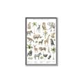 Picture of African wild animals I _GroupedProduct_Rectangle_Portrait_Mini_ _GroupedProduct_Rectangle_Portrait_Canvas_Framed_