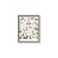 Picture of African wild animals II _GroupedProduct_Rectangle_Portrait_Mini_ _GroupedProduct_Rectangle_Portrait_Canvas_Framed_