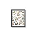 Picture of African wild animals II _GroupedProduct_Rectangle_Portrait_Mini_ _GroupedProduct_Rectangle_Portrait_Canvas_Framed_