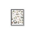 Picture of African wild animals II _GroupedProduct_Rectangle_Portrait_Mini_ _GroupedProduct_Rectangle_Portrait_Canvas_Framed_