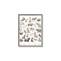 Picture of African wild animals II _GroupedProduct_Rectangle_Portrait_Mini_ _GroupedProduct_Rectangle_Portrait_Canvas_Framed_