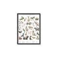 Picture of African wild animals II _GroupedProduct_Rectangle_Portrait_Mini_ _GroupedProduct_Rectangle_Portrait_Canvas_Framed_