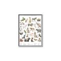 Picture of African wild animals II _GroupedProduct_Rectangle_Portrait_Mini_ _GroupedProduct_Rectangle_Portrait_Canvas_Framed_