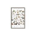 Picture of African wild animals II _GroupedProduct_Rectangle_Portrait_Mini_ _GroupedProduct_Rectangle_Portrait_Canvas_Framed_