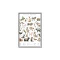 Picture of African wild animals II _GroupedProduct_Rectangle_Portrait_Mini_ _GroupedProduct_Rectangle_Portrait_Canvas_Framed_