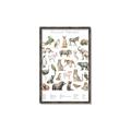 Picture of African wild animals II _GroupedProduct_Rectangle_Portrait_Mini_ _GroupedProduct_Rectangle_Portrait_Canvas_Framed_
