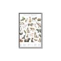 Picture of African wild animals II _GroupedProduct_Rectangle_Portrait_Mini_ _GroupedProduct_Rectangle_Portrait_Canvas_Framed_